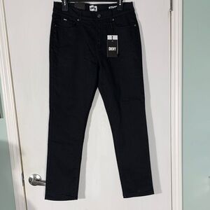 DKNY Men's Slim Fit Stanton Black Hipster Jeans Size 30x30